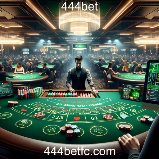 Cassino Ao Vivo: A Experiência Realista no 444bet