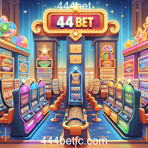 Descubra a Emoção dos Caça-Níqueis no 444bet